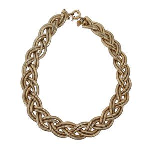 GILES & BROTHER braided chain necklace